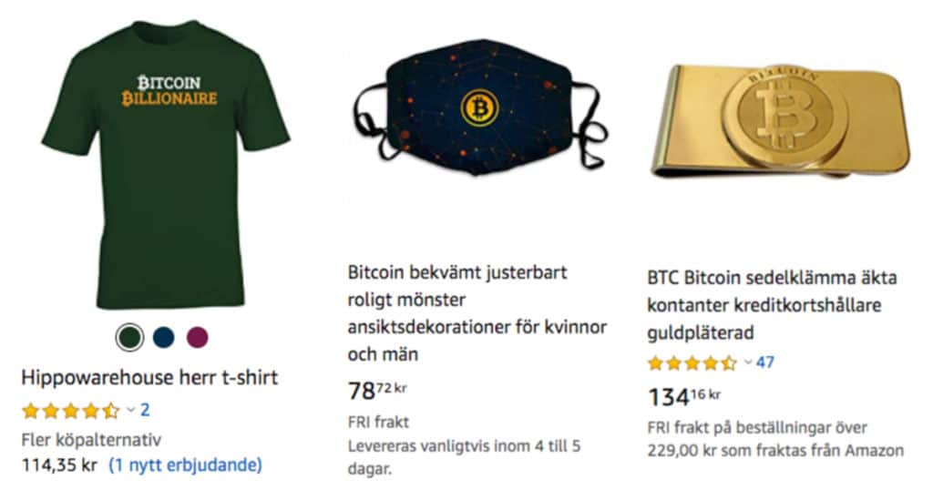 Amazon bitcoinprodukter 2.