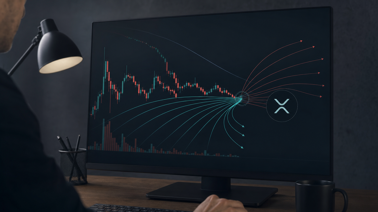 Motstridiga signaler för XRP inför Feds räntebesked