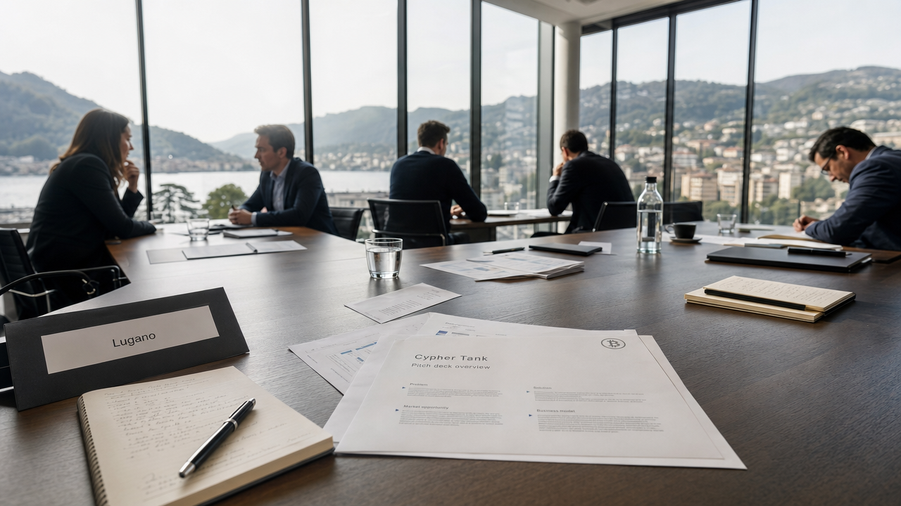 Cypher Tank återvänder till Lugano – fler Bitcoin-projekt får chansen