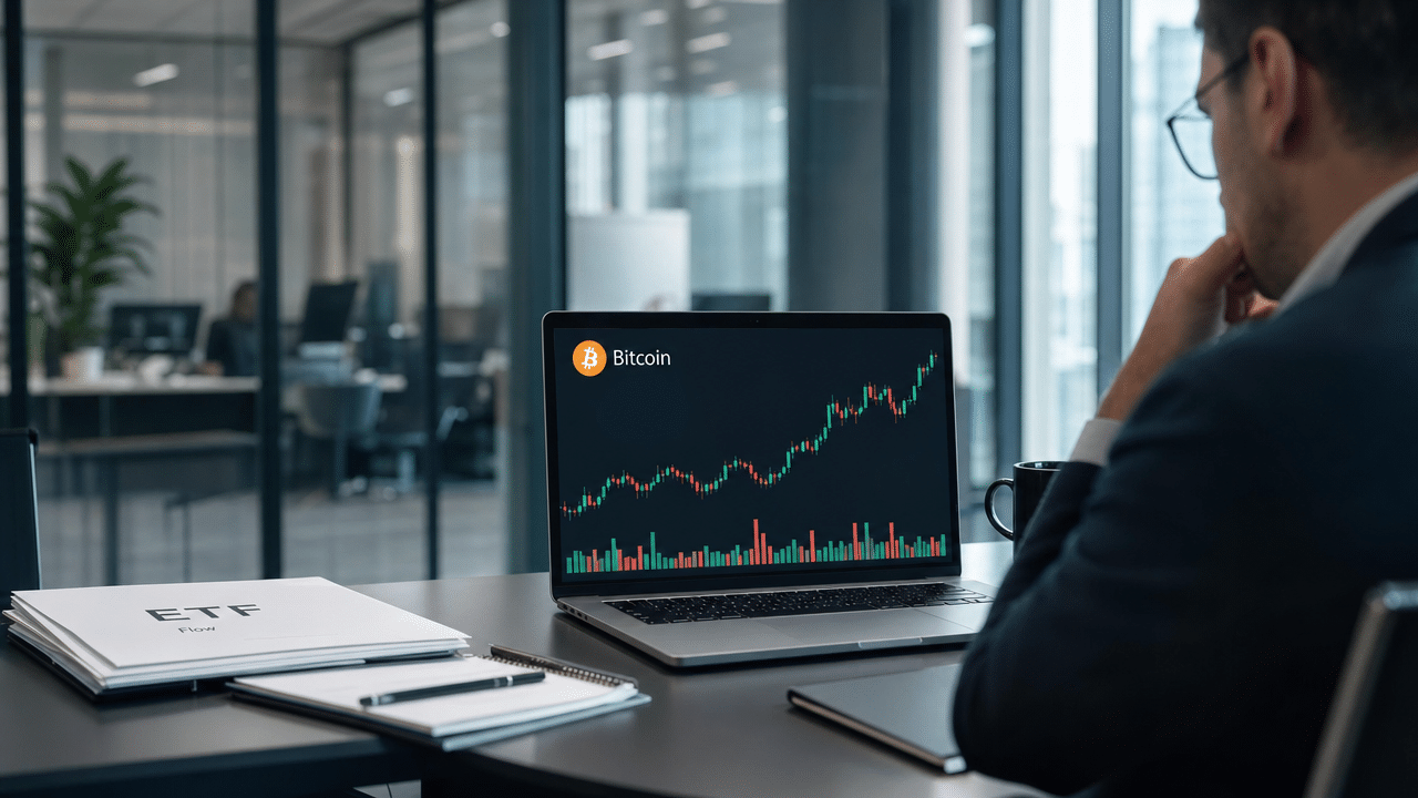 Bitcoin håller sig kvar över 80 000 dollar – ETF-flöden ger stöd