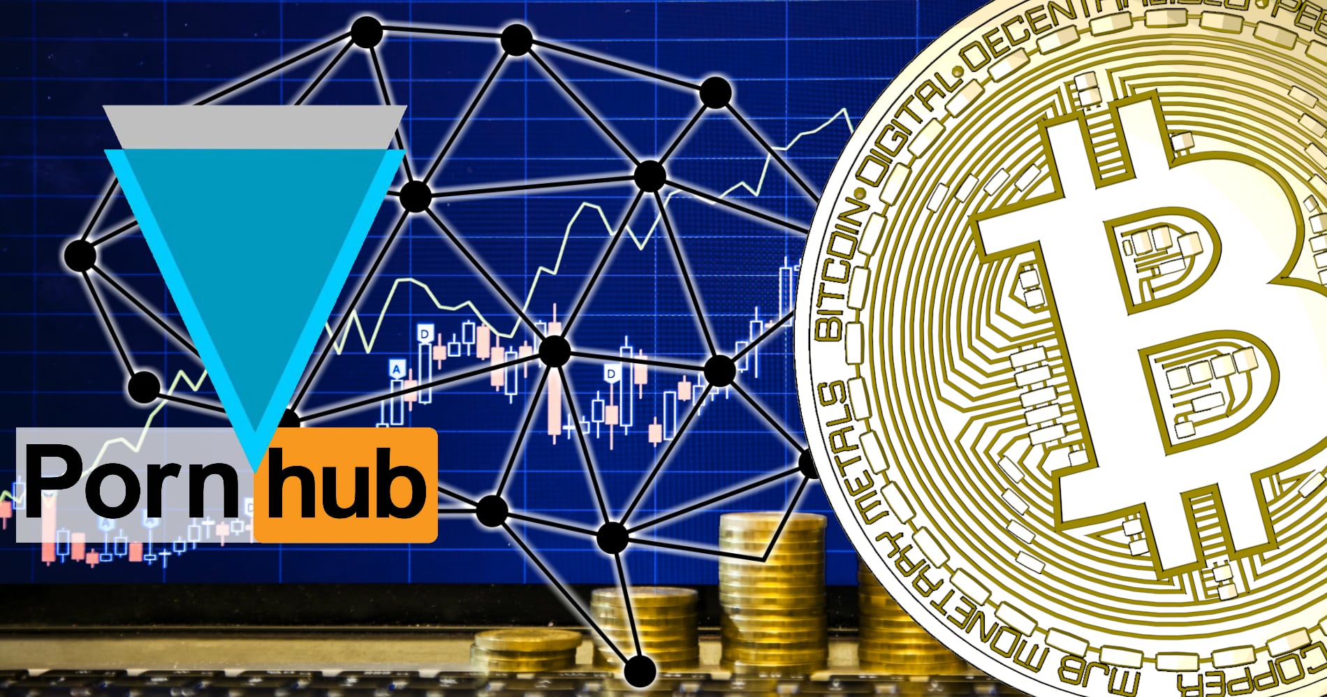 Cambridge Analytica planerade att skapa en kryptovaluta, Pornhub börjar ta betalt med Verge och bitcoin hittad i Final Fantasy III. Bildkälla: Shutterstock/Pornhub/Verge/Cambridge Analytica/Trijo News