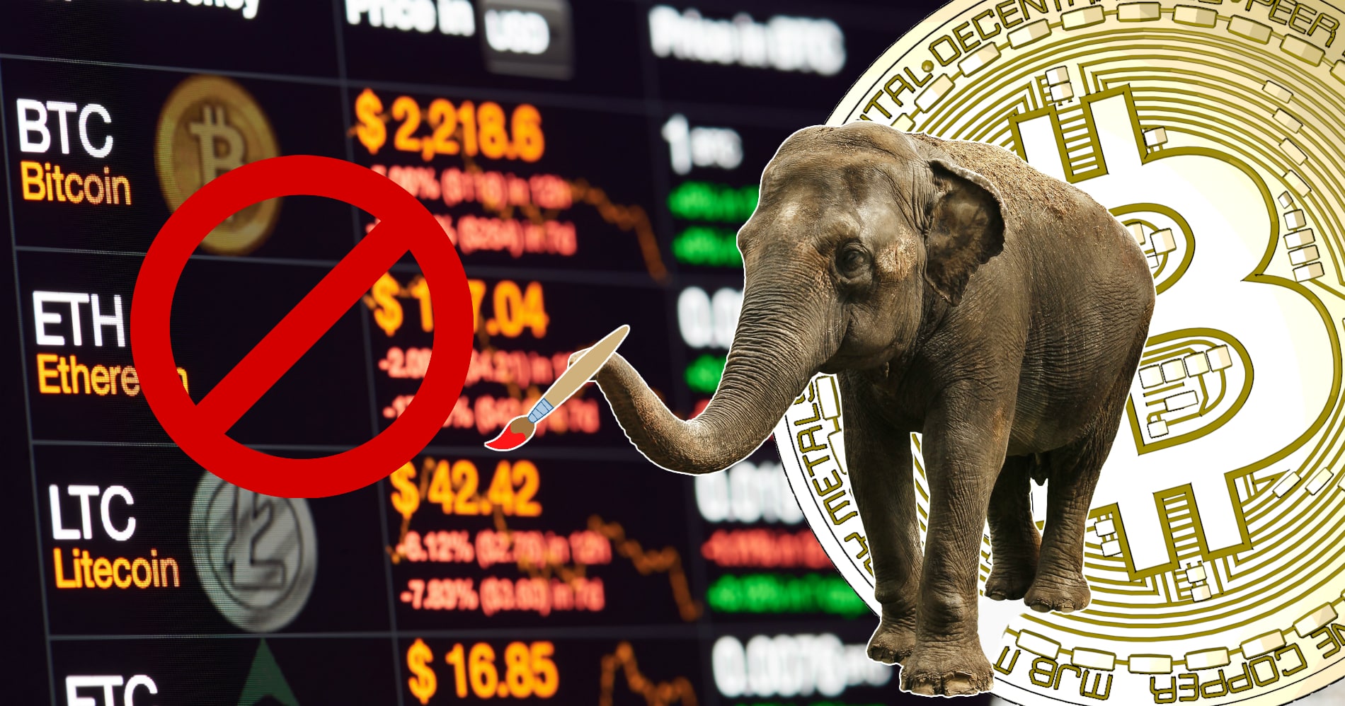 Indien förbjuder banker att skicka pengar till kryptobörser