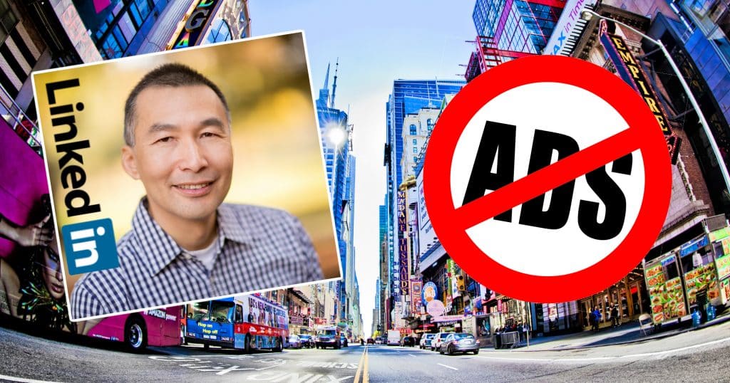 Linkedin founder Eric Ly: The ban on crypto ads is only temporary.