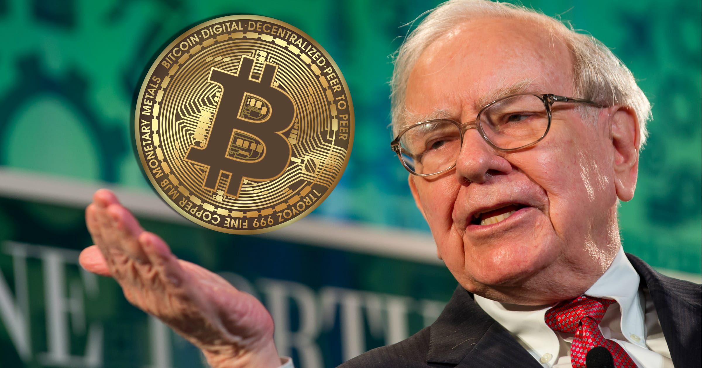 Warren Buffet, vd för Berkshire Hathaway.