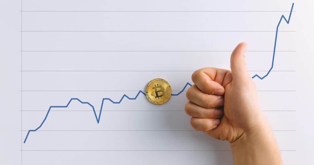 Best month of the year for bitcoin – 33 percent up.