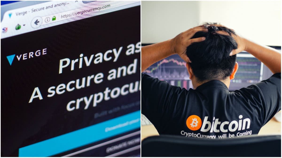 Kryptodygnet: Breda nedgångar och hackerattack mot Verge.