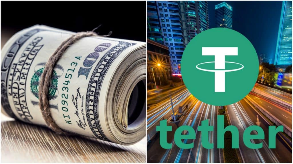 daily crypto tether report allegedly proves dollar backing and markets on the rise.