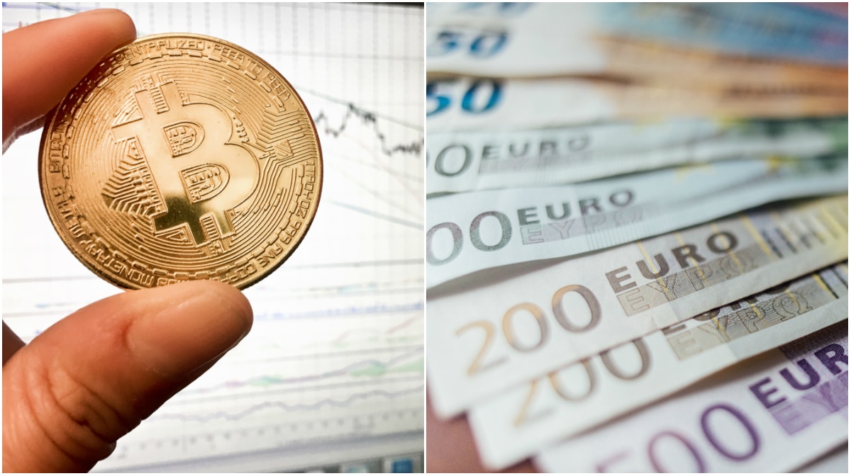 Kryptodygnet: Fallande kurser och ny kryptovaluta uppbackad av euro lanseras.