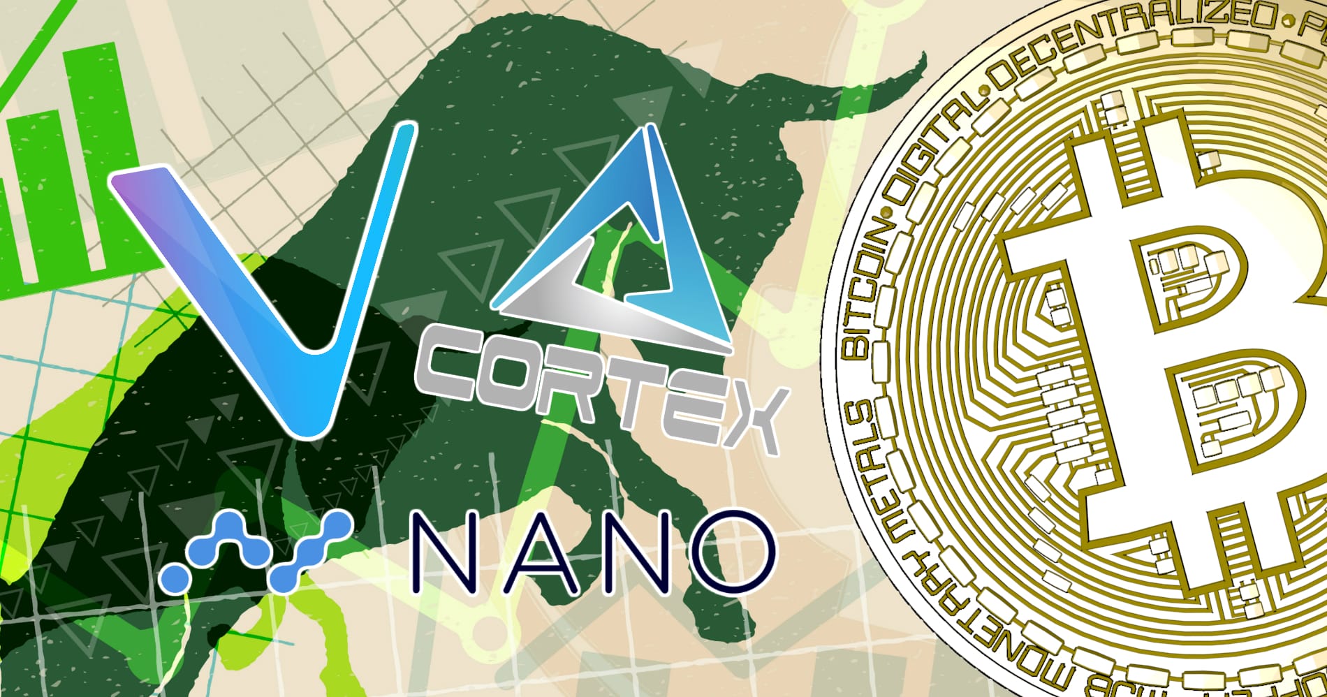 Nano, Cortex och Vechain rusar kraftigt