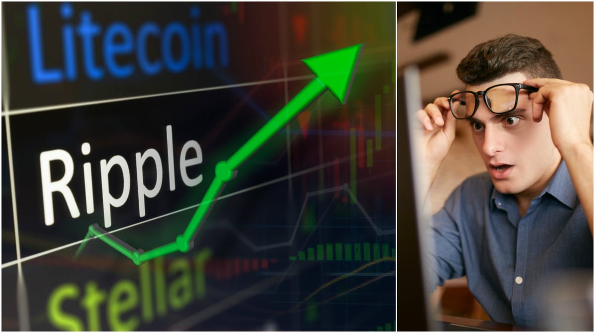 Kryptodygnet: Xrp rusar – har stigit över 45 procent under det senaste dygnet.