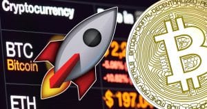 Efter stillastående marknader – bitcoin rusar 1 500 dollar på två timmar.