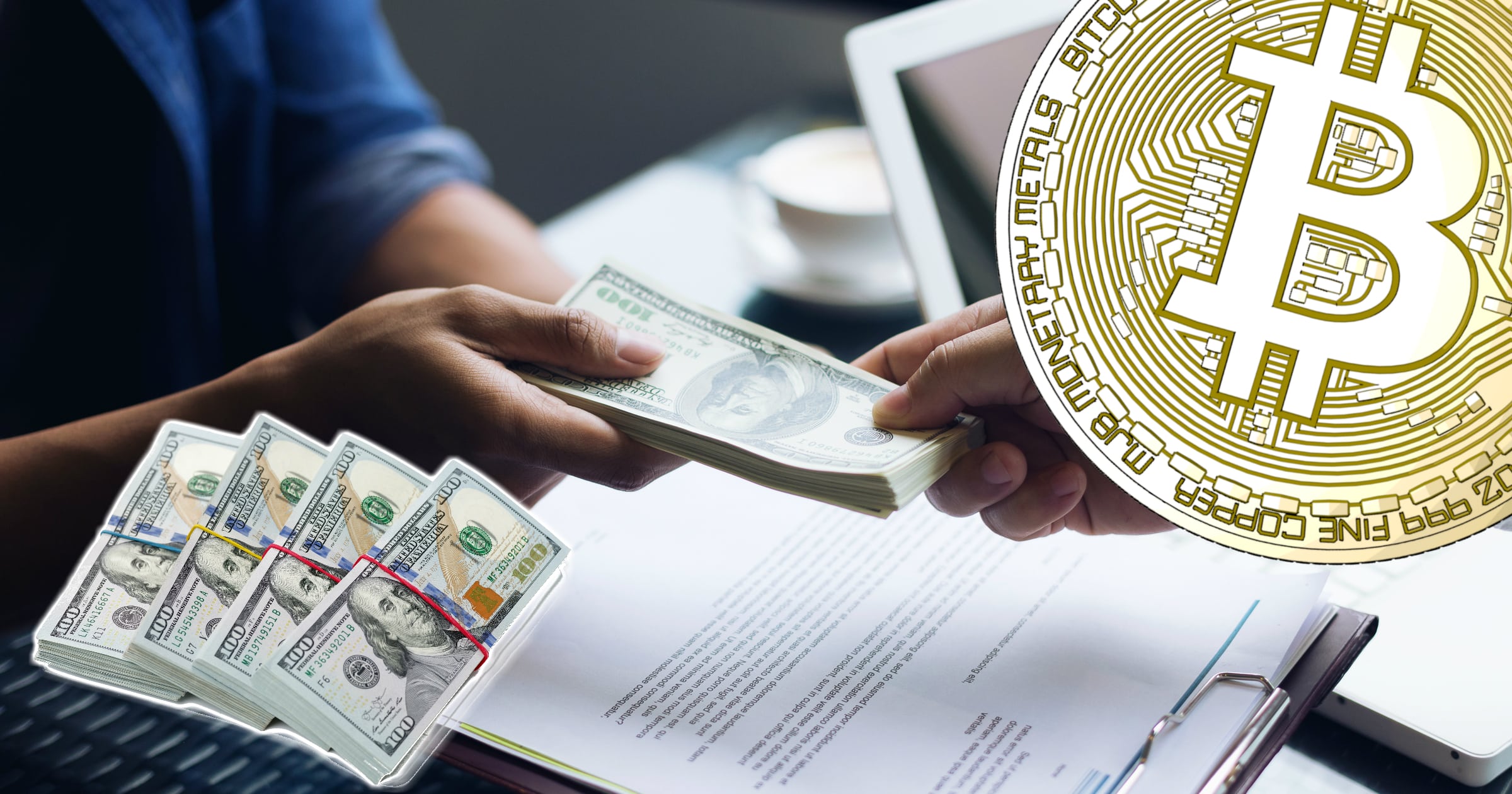 Hedgefonder köper kryptovalutor genom privata affärer.