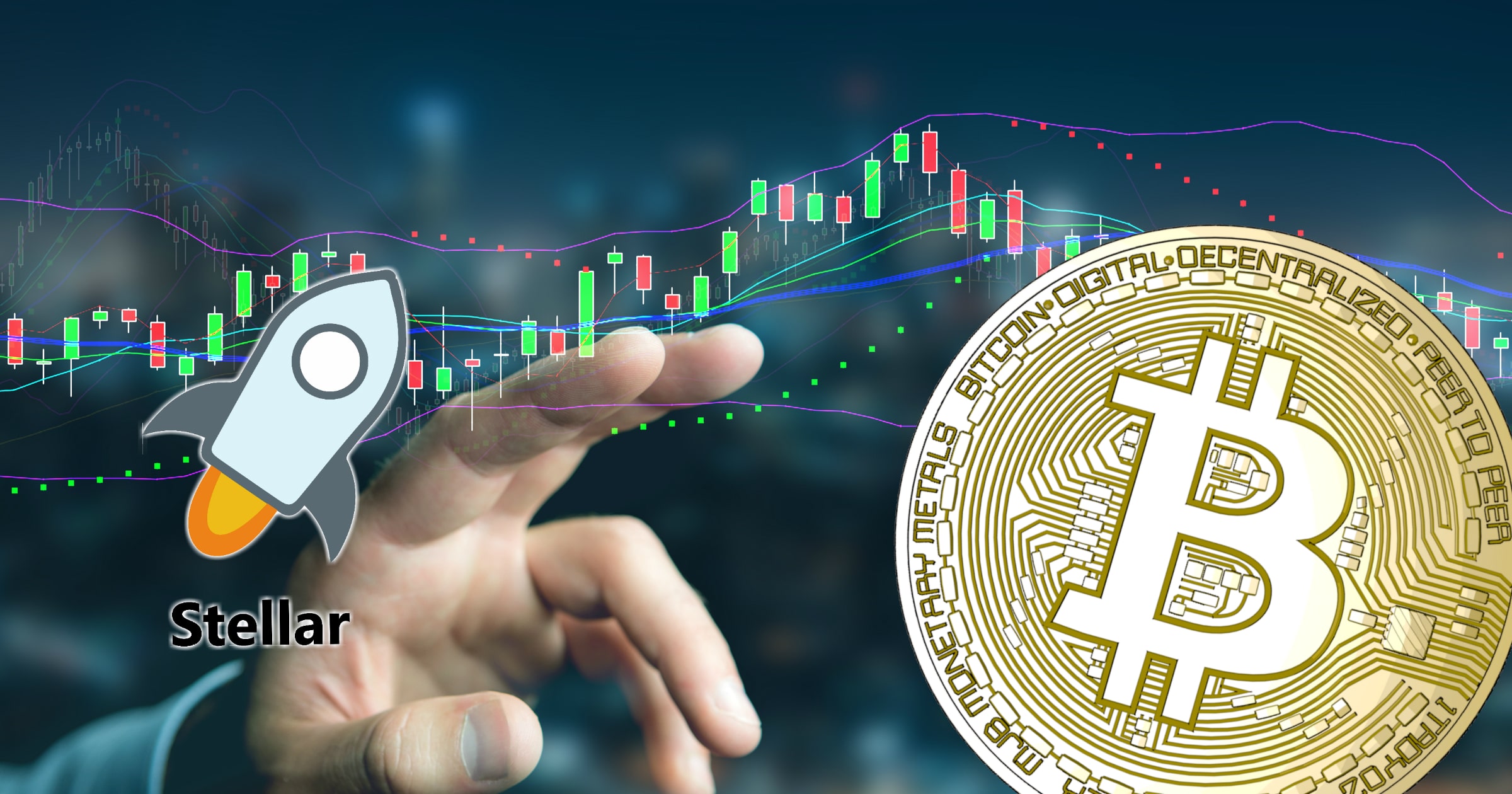 Kryptodygnet: Marknaderna går ner – stellar enda stora valutan som ökar.