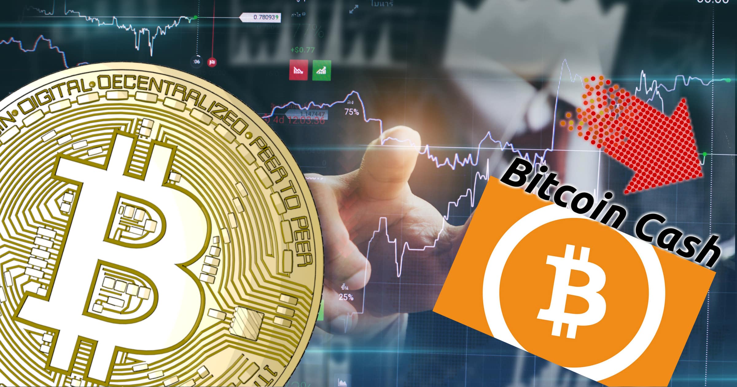 Kryptodygnet: Nedgångar för marknaderna och bitcoin cash faller.