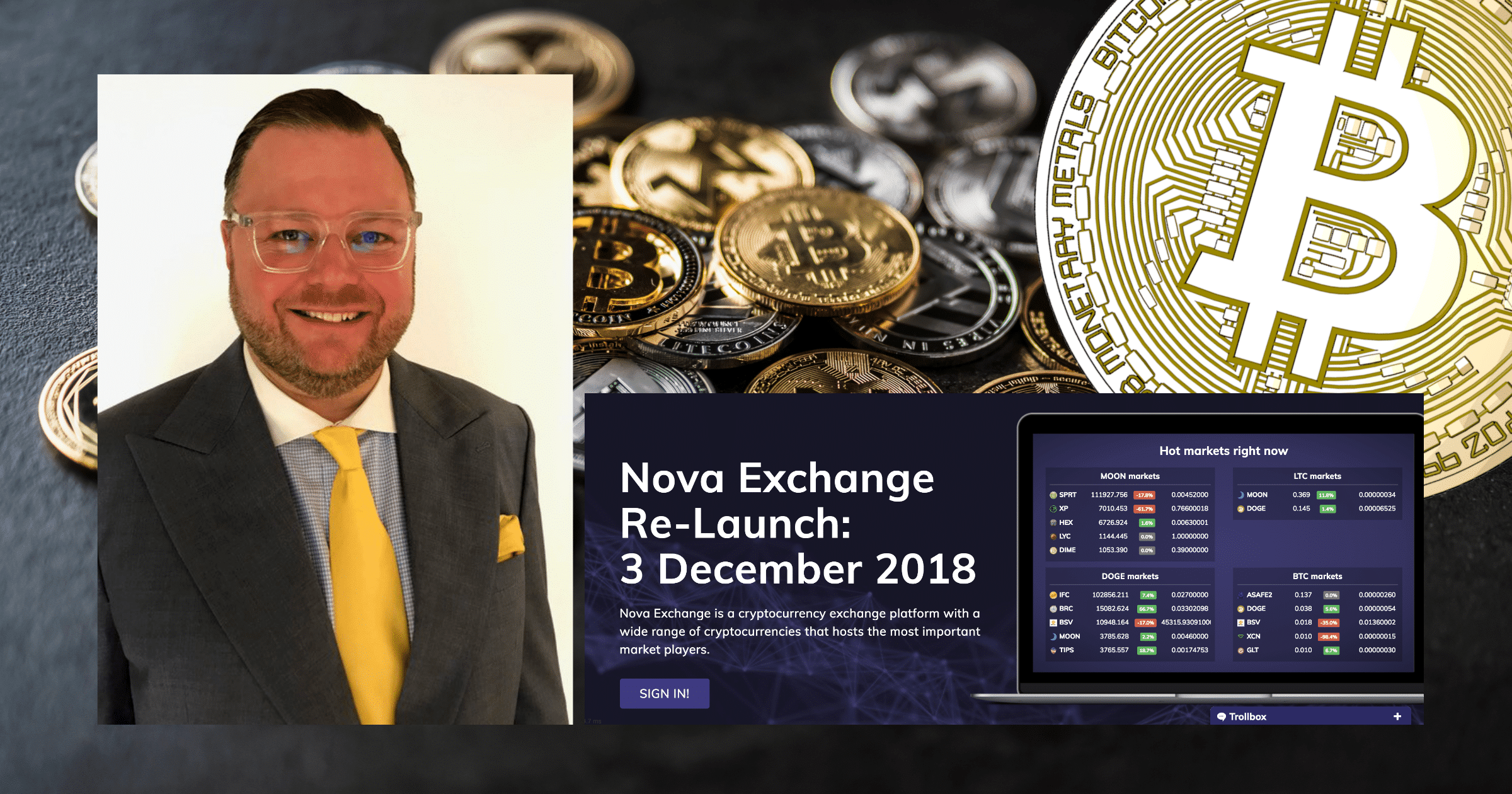 Nu nylanseras svenska kryptobörsen Nova: "Har arbetat dag och natt".