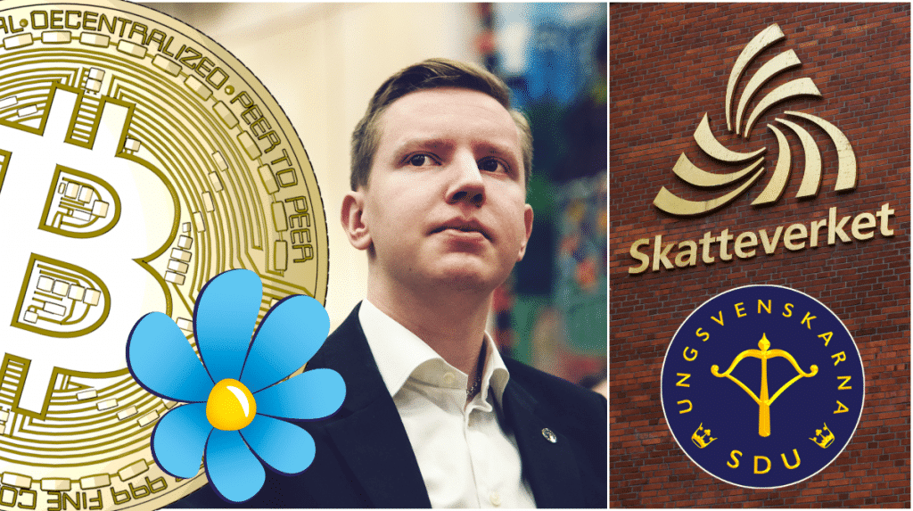 SD:s ungdomsförbund: Sverige behöver enklare skatteregler för bitcoin.