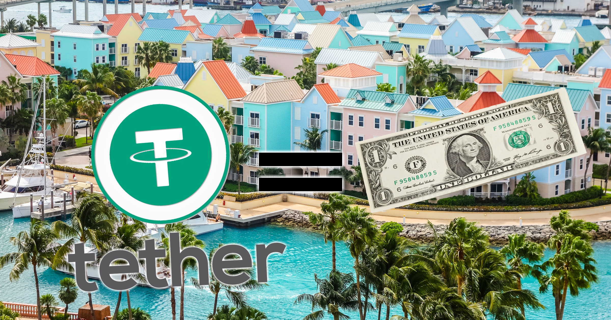 Bahamasbank: "Alla tether är uppbackade av amerikanska dollar".