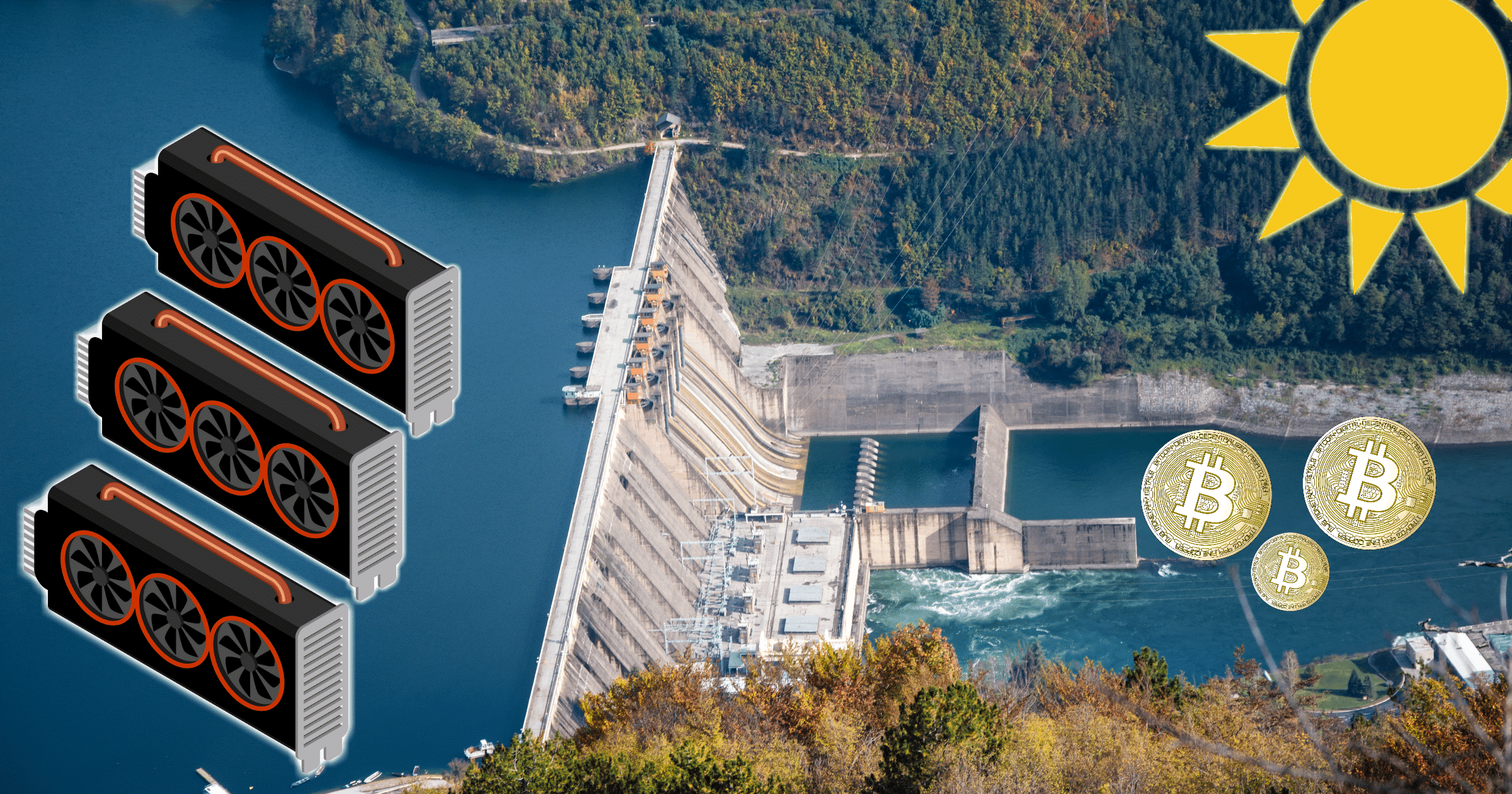 Ny studie visar: 77 procent av all bitcoinmining sker med förnyelsebar energi.