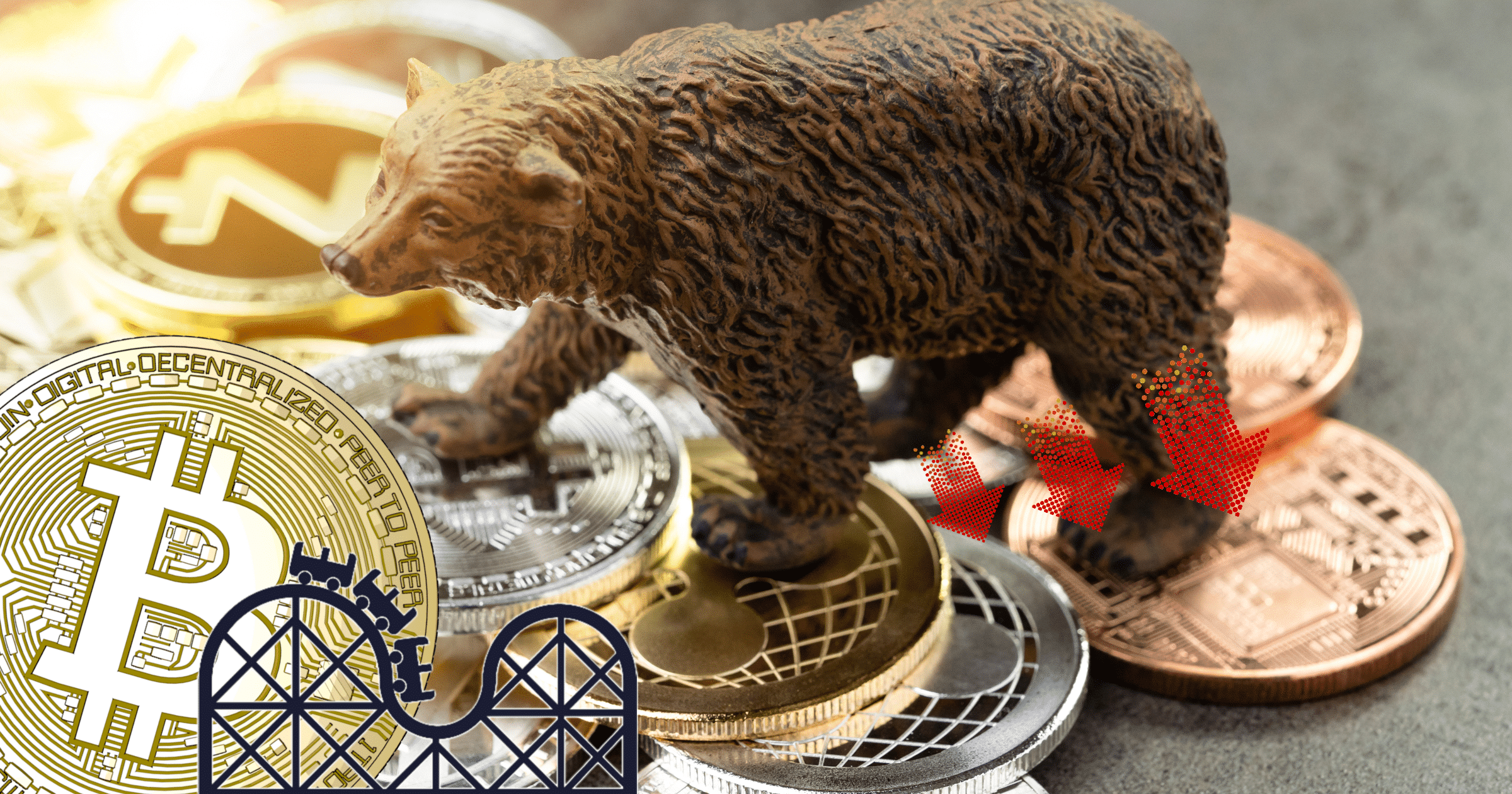 Kryptodygnet: Kurserna visar röda siffror och volatiliteten för bitcoinpriset har ökat kraftigt.
