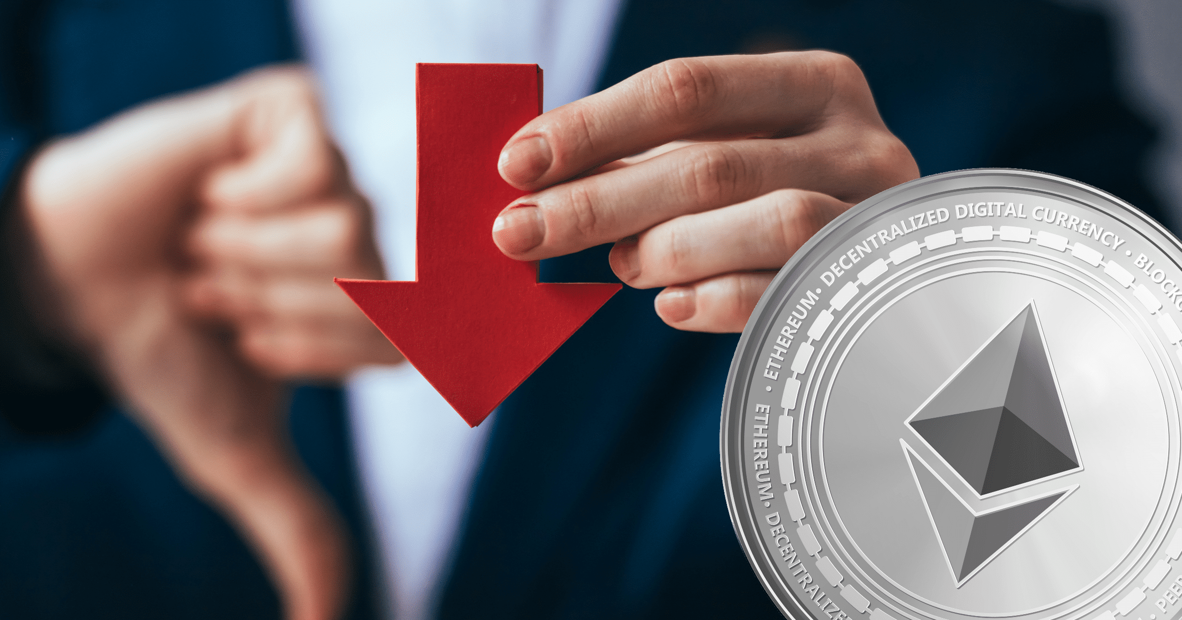 Blodrött på kryptomarknaderna – ethereum backar sju procent.