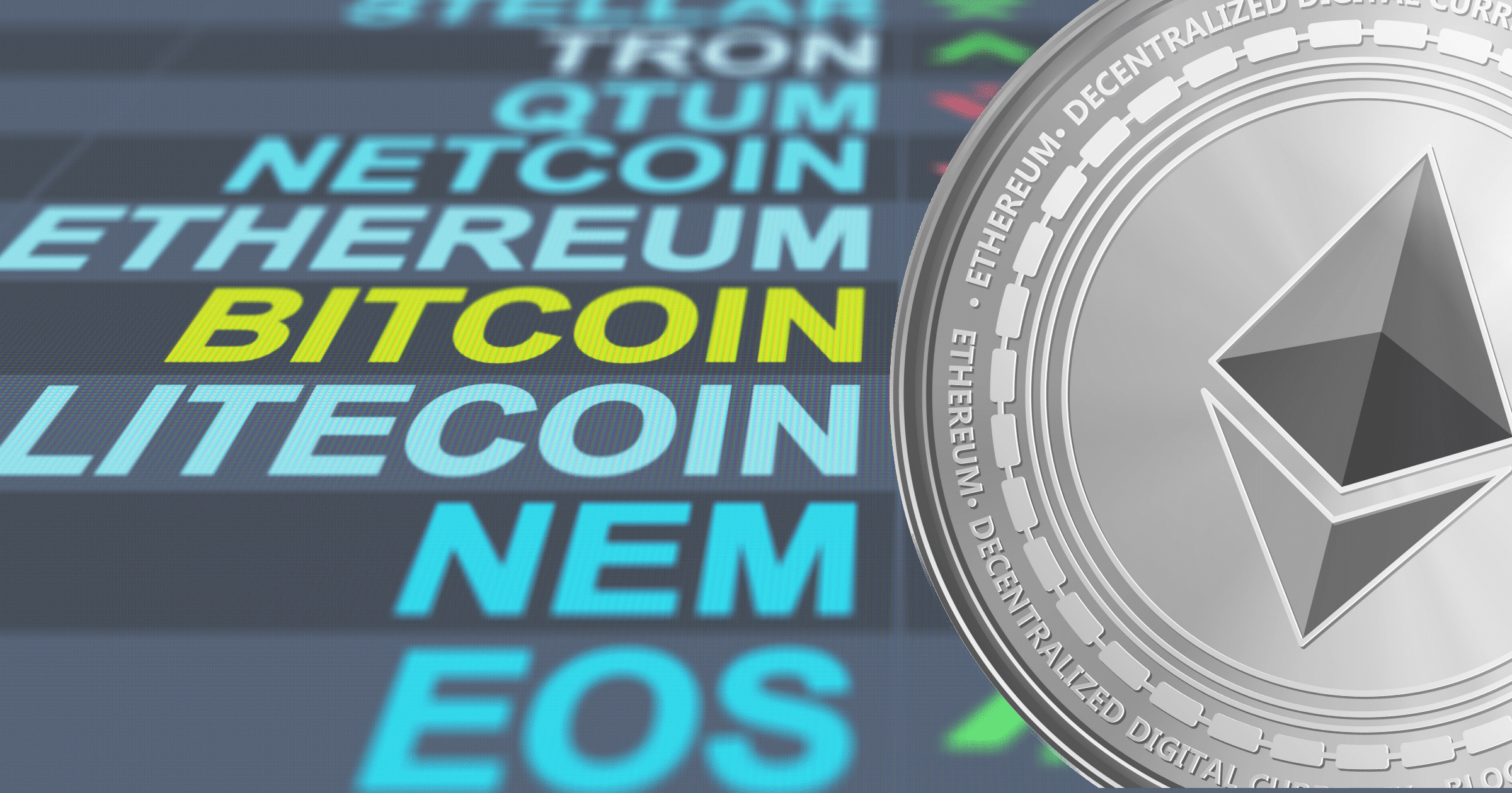 Blandade siffror på kryptomarknaderna – ethereum backar efter uppgångarna.