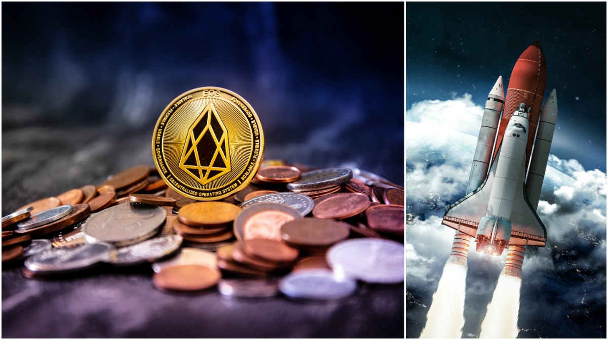 Eos rusar 22 procent på stigande kryptomarknader.