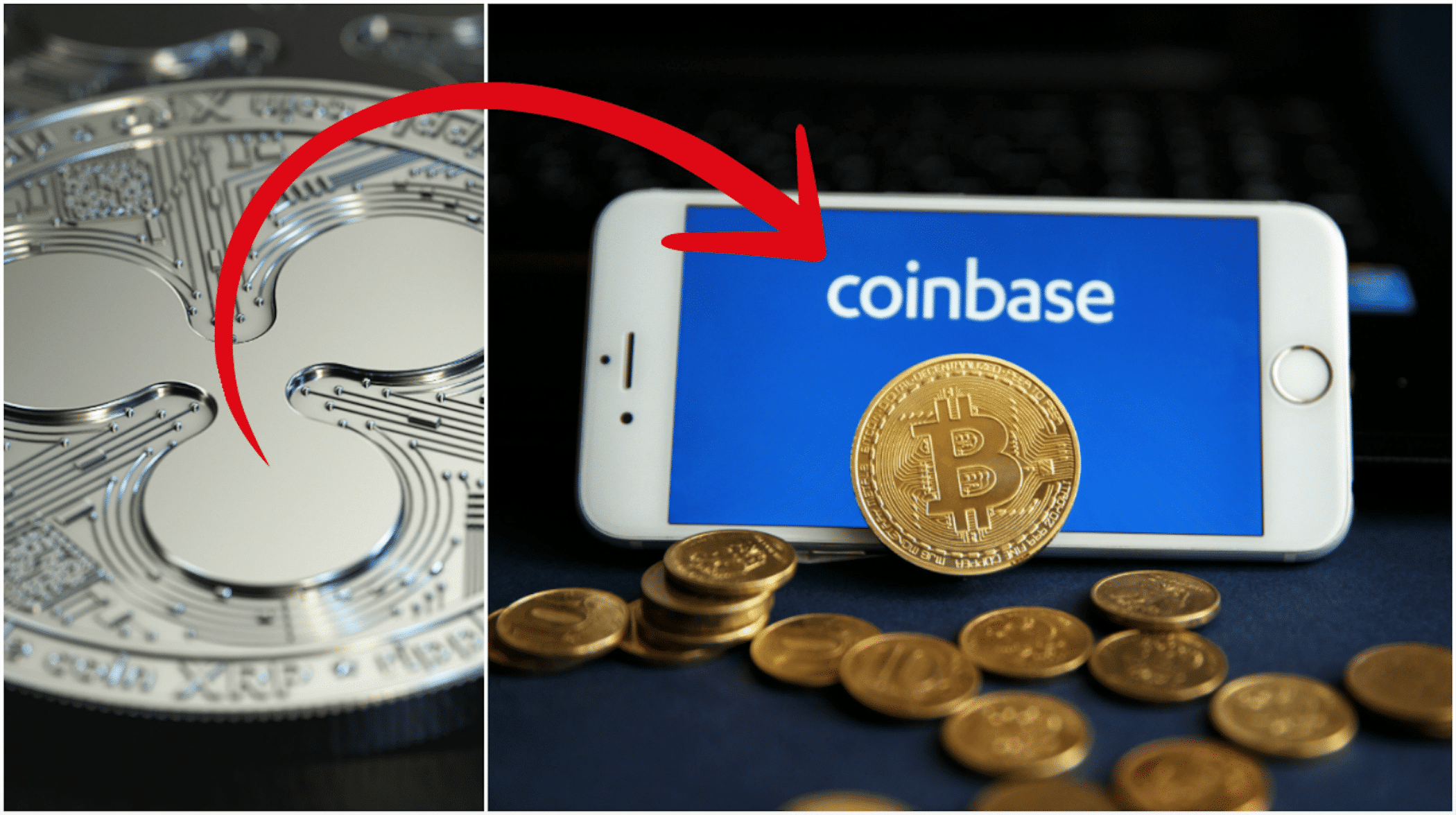 Xrp ökar efter nyhet om att Coinbase Pro lägger till stöd för kryptovalutan.