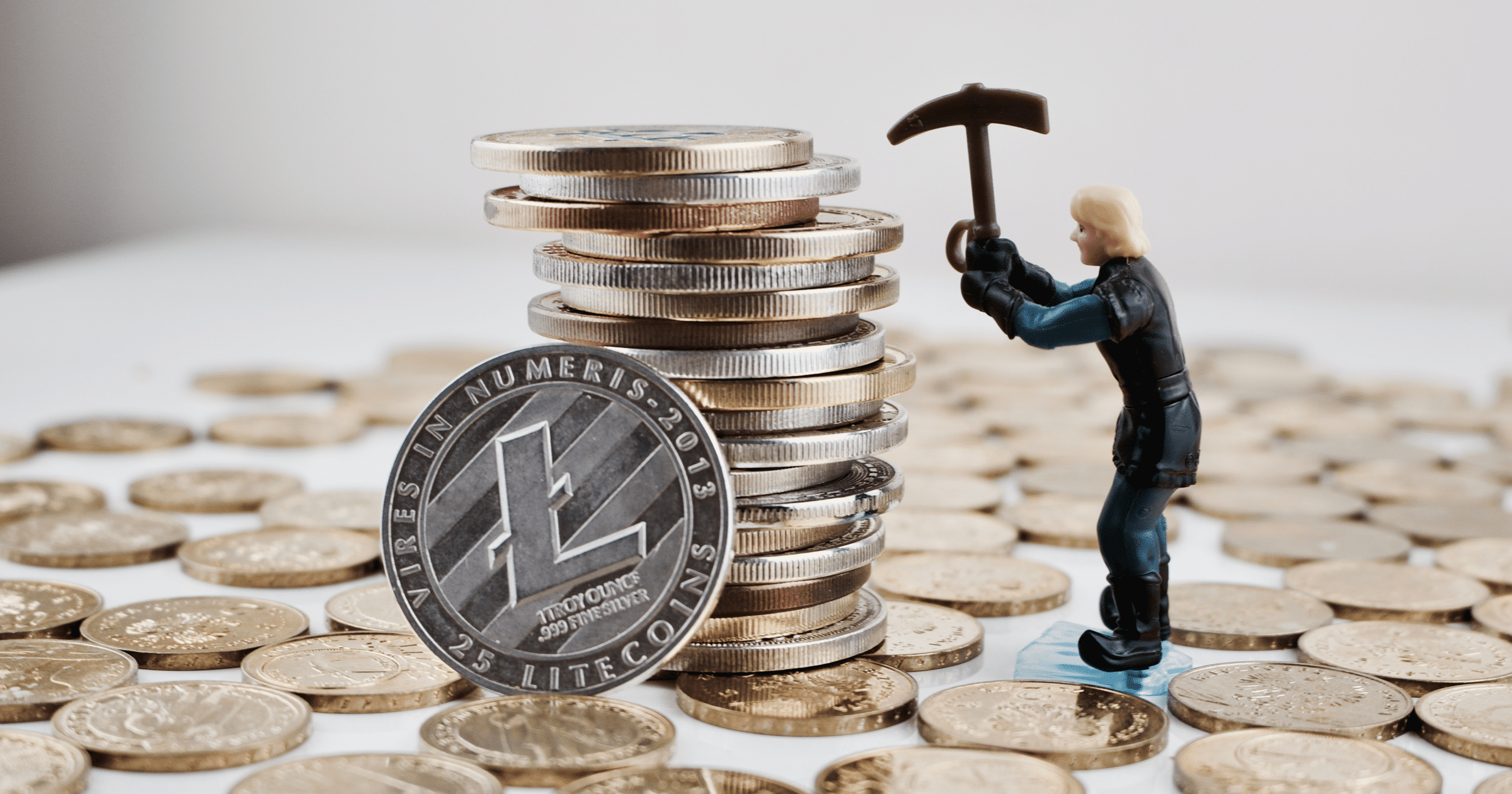 Kryptomarknaderna stiger – litecoin fortsätter öka mest.