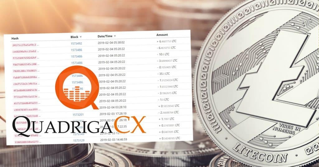 Canadian crypto exchange Quadrigacx declared bankrupt.