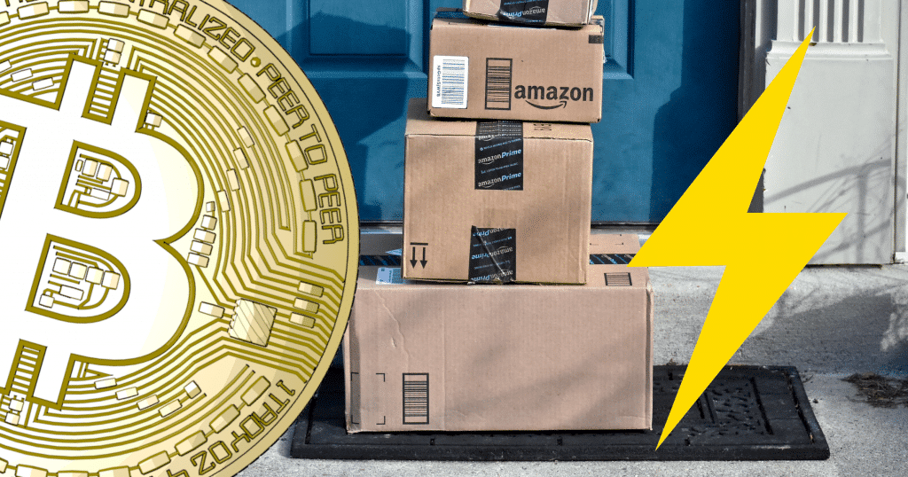 Now you can shop with bitcoin on Amazon using lightning network.