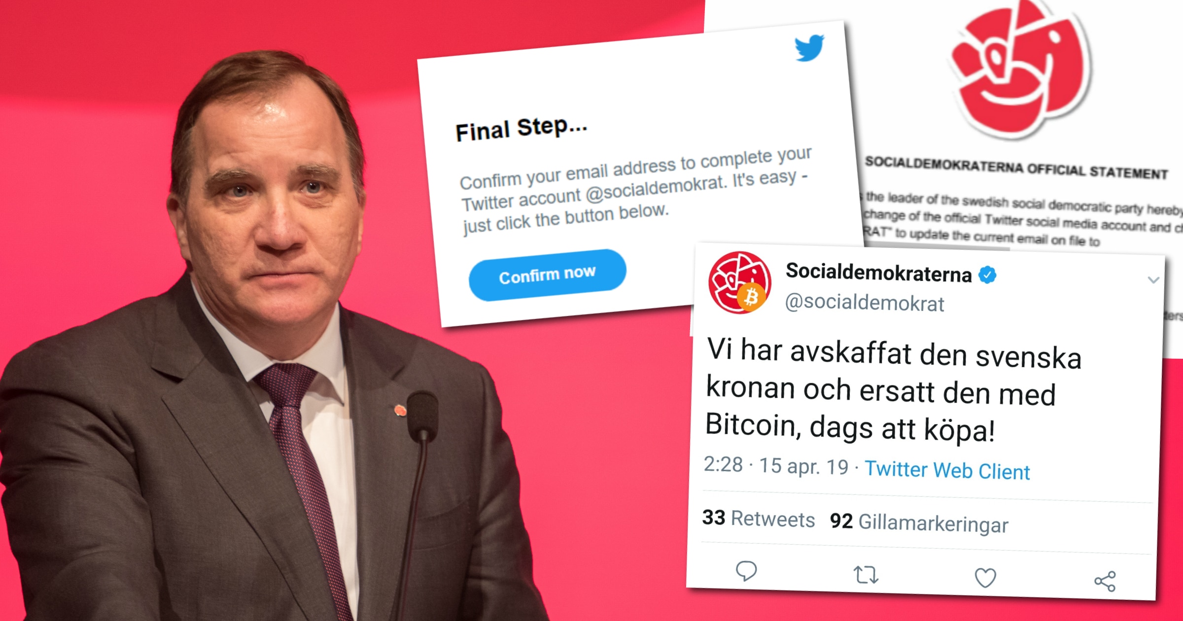 Socialdemokraternas twitterkonto blev hackat. Nu berättar hackarna hur de gjorde och vad syftet var.