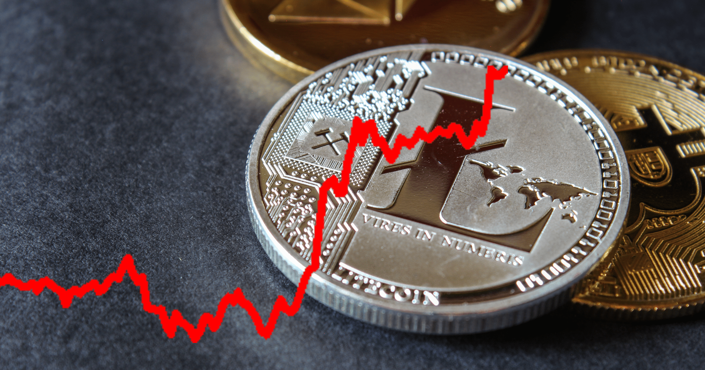 Kryptomarknaderna stiger – litecoin har ökat 10 procent det senaste dygnet.