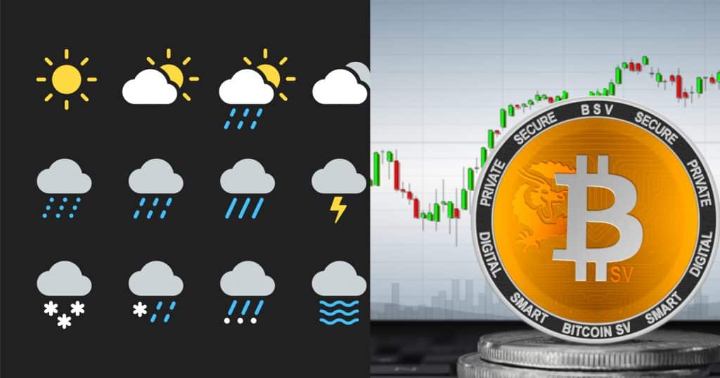 New data reveals: 98 % of all bitcoin sv transactions made in weather app
