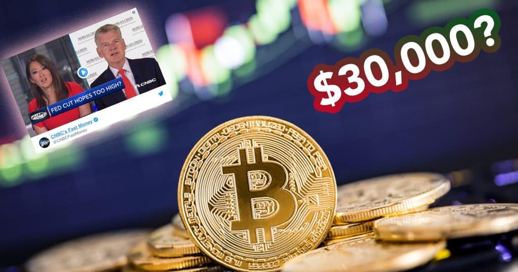 Finance insider: Bitcoin will reach $30,000 during this rally