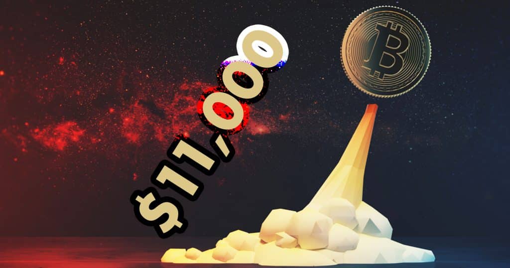 After volatile week: Bitcoin reached $11,000