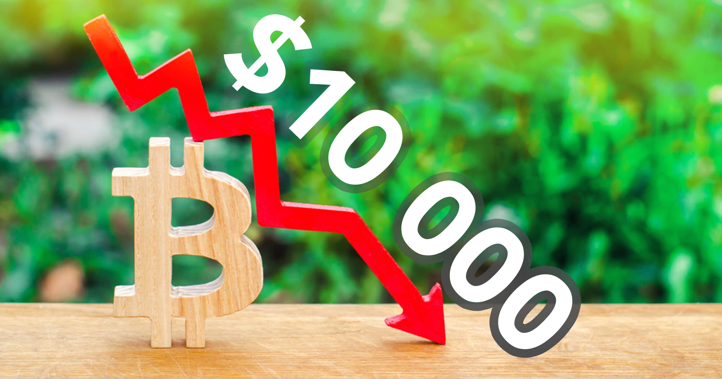 Bitcoin sjunker under 10 000 dollar – har tappat över sex procent det senaste dygnet