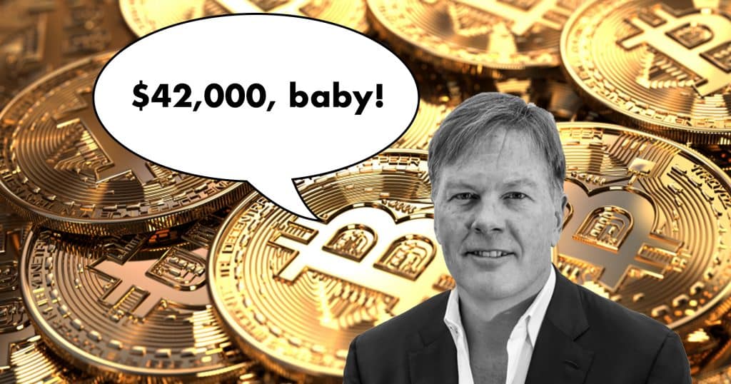 Crypto fund CEO thinks bitcoin will reach $41,000 by year's end: "I know it sounds crazy"