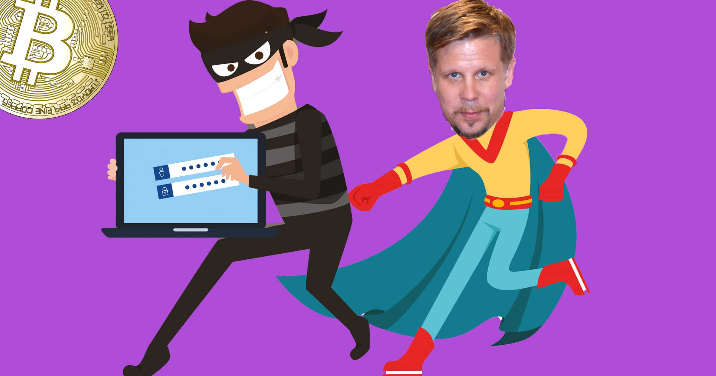 Efter bitcoinbluffen – nu tar Filip Hammar i med hårdhandskarna