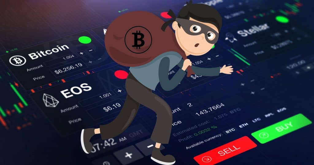 Gang of masked thieves broke into a crypto exchange