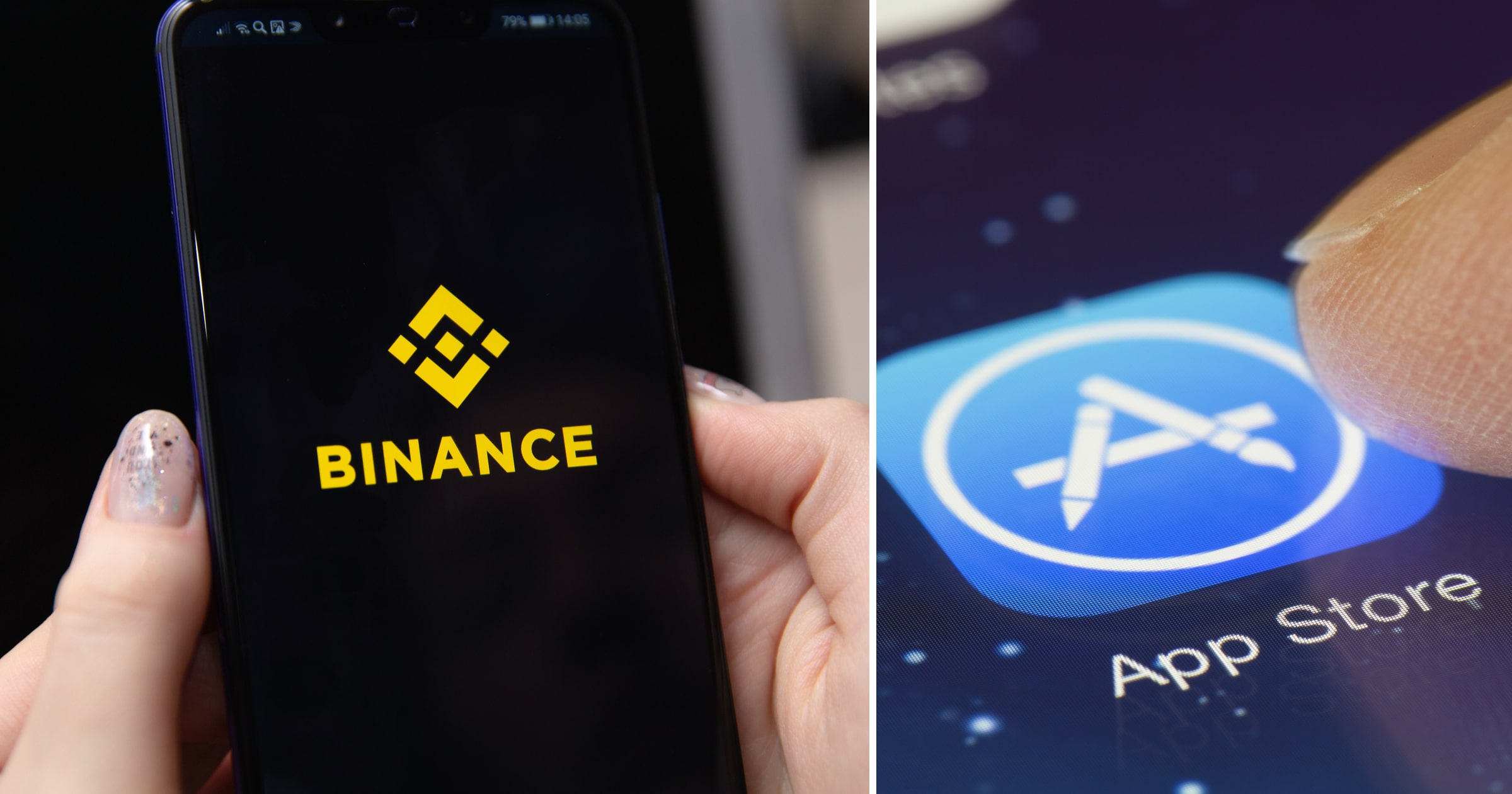 Binances app för IOS är tillbaka i App Store: "En tuff process".