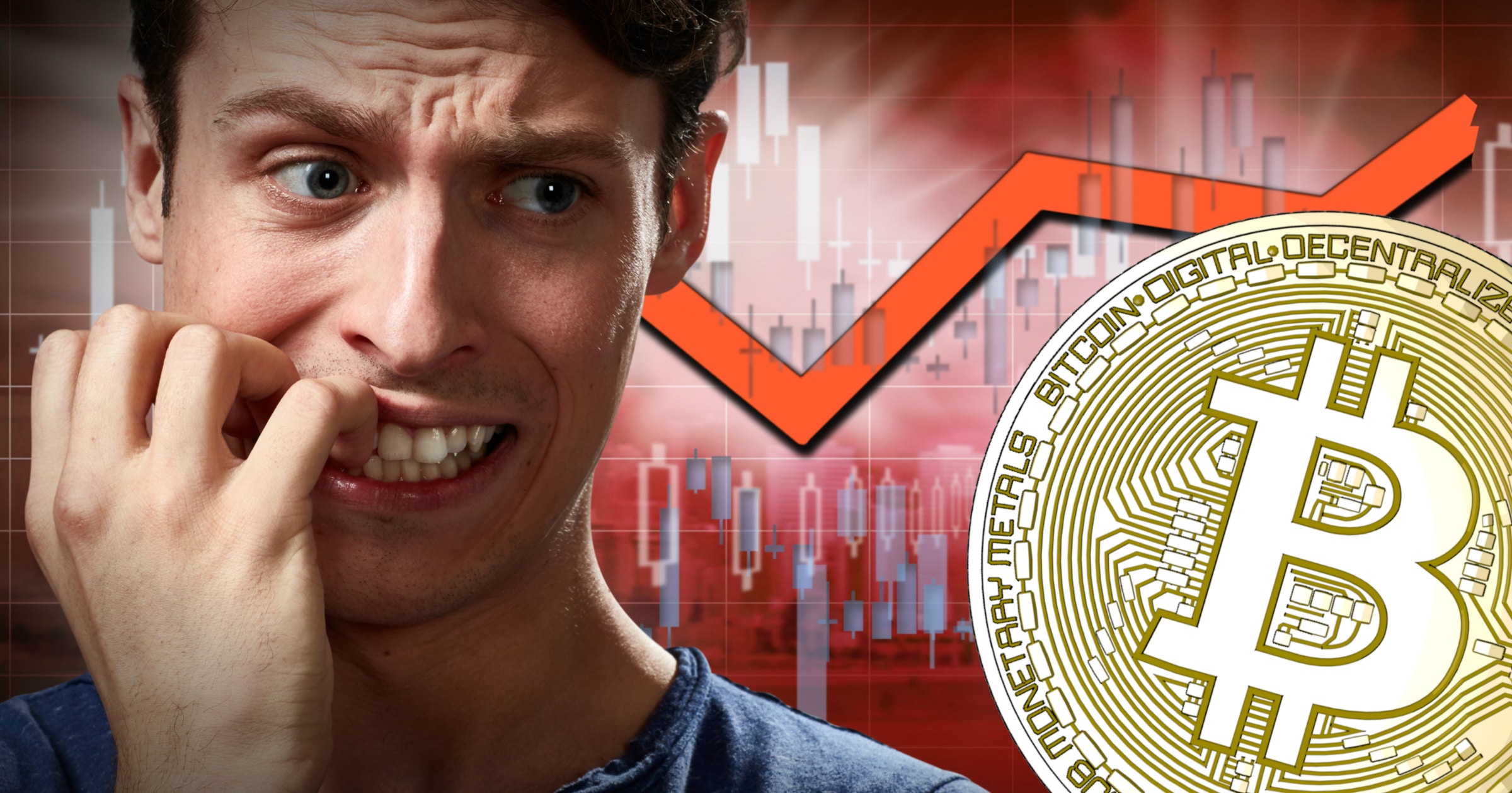 Bitcoinpriset faller – har gått ner nästan 10 procent under det senaste dygnet.