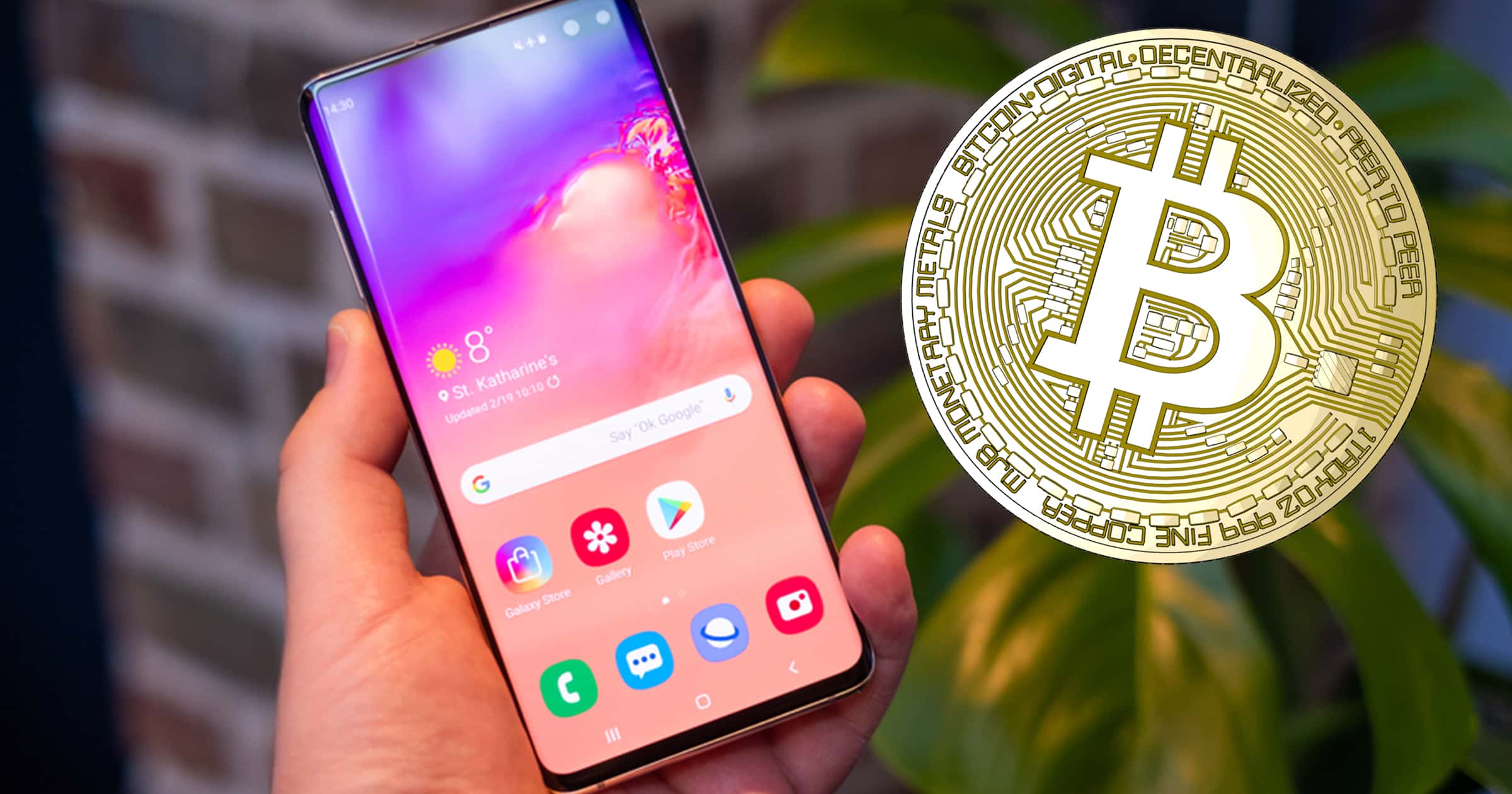 Efter långa väntan: Samsungs kryptoapp stödjer nu bitcoin