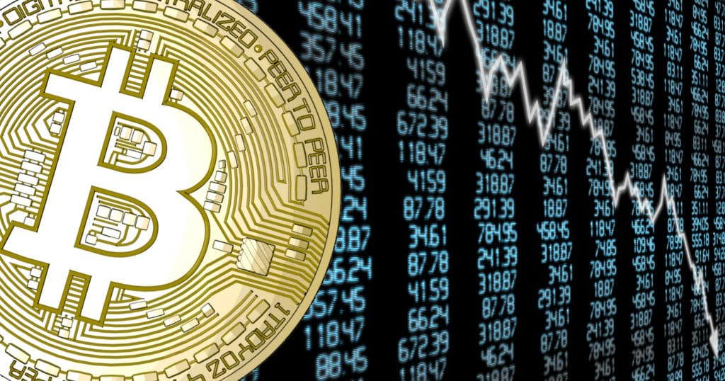 Världens aktiemarknader faller: "Upp till bevis för bitcoin som en säker hamn".