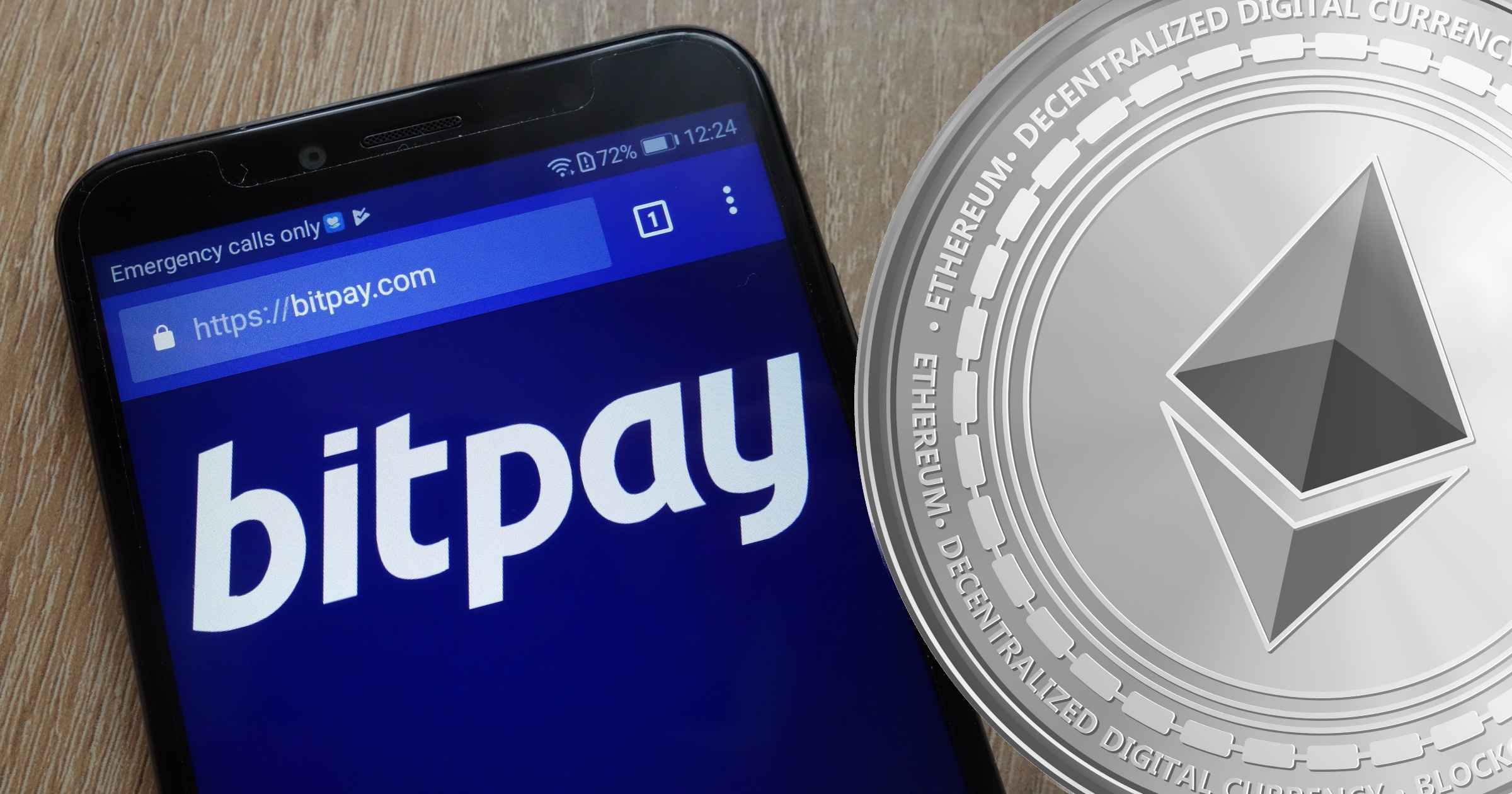Betaltjänsten Bitpay lägger till ethereum.