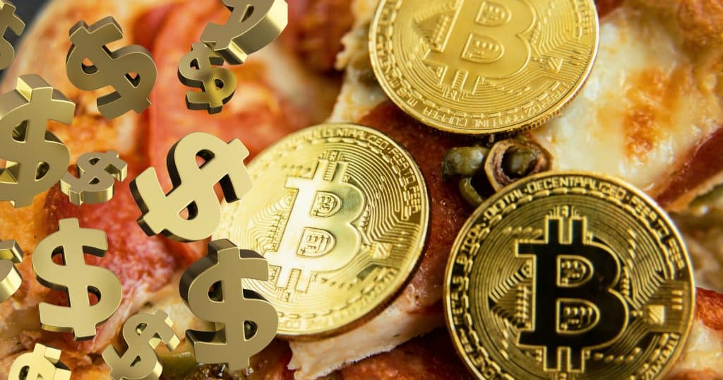 Nu kan du vinna en miljon kronor i bitcoin – genom att köpa pizza.