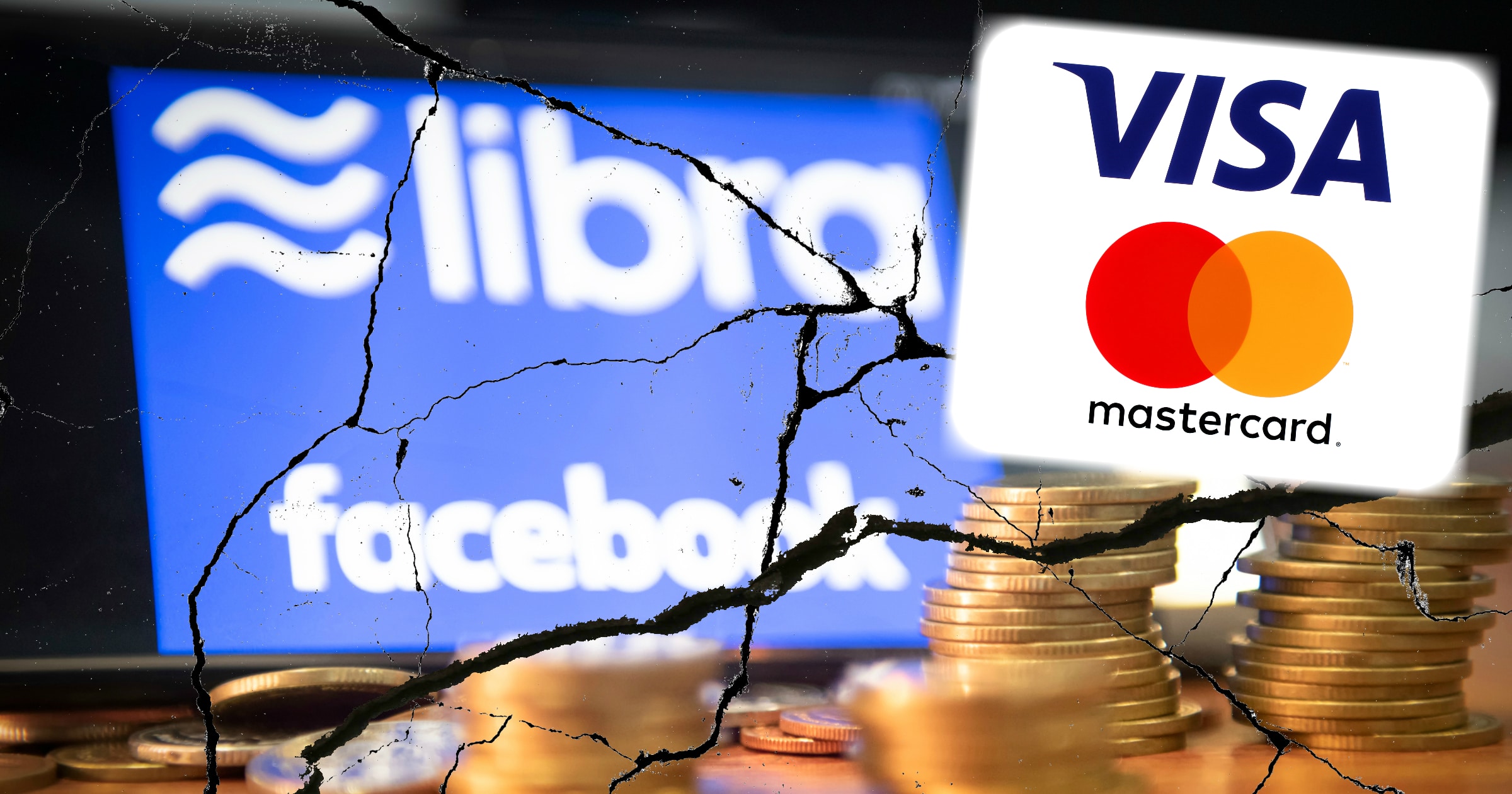 Nya bakslag för Facebooks libra – nu lämnar även Visa och Mastercard projektet.
