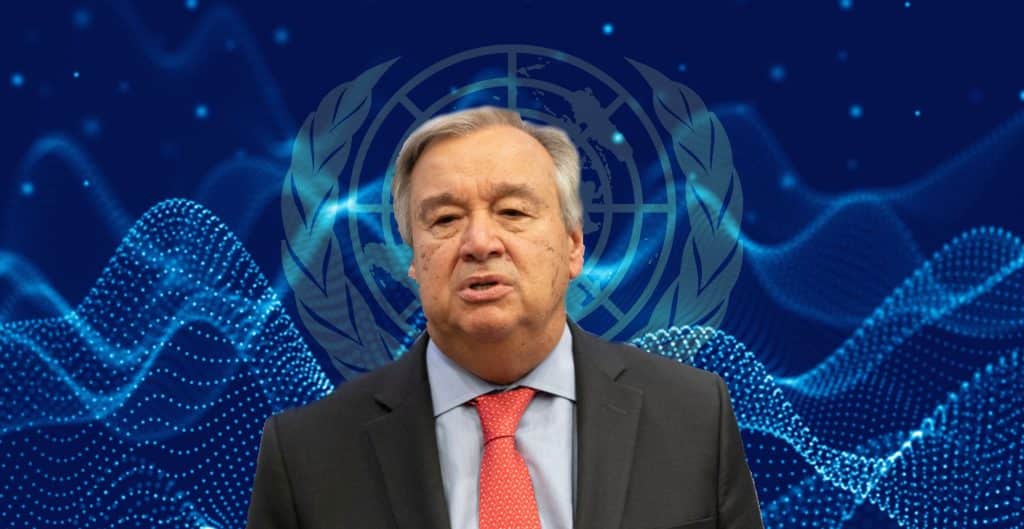 UN Secretary-General: Moving forward, we will need blockchain technology