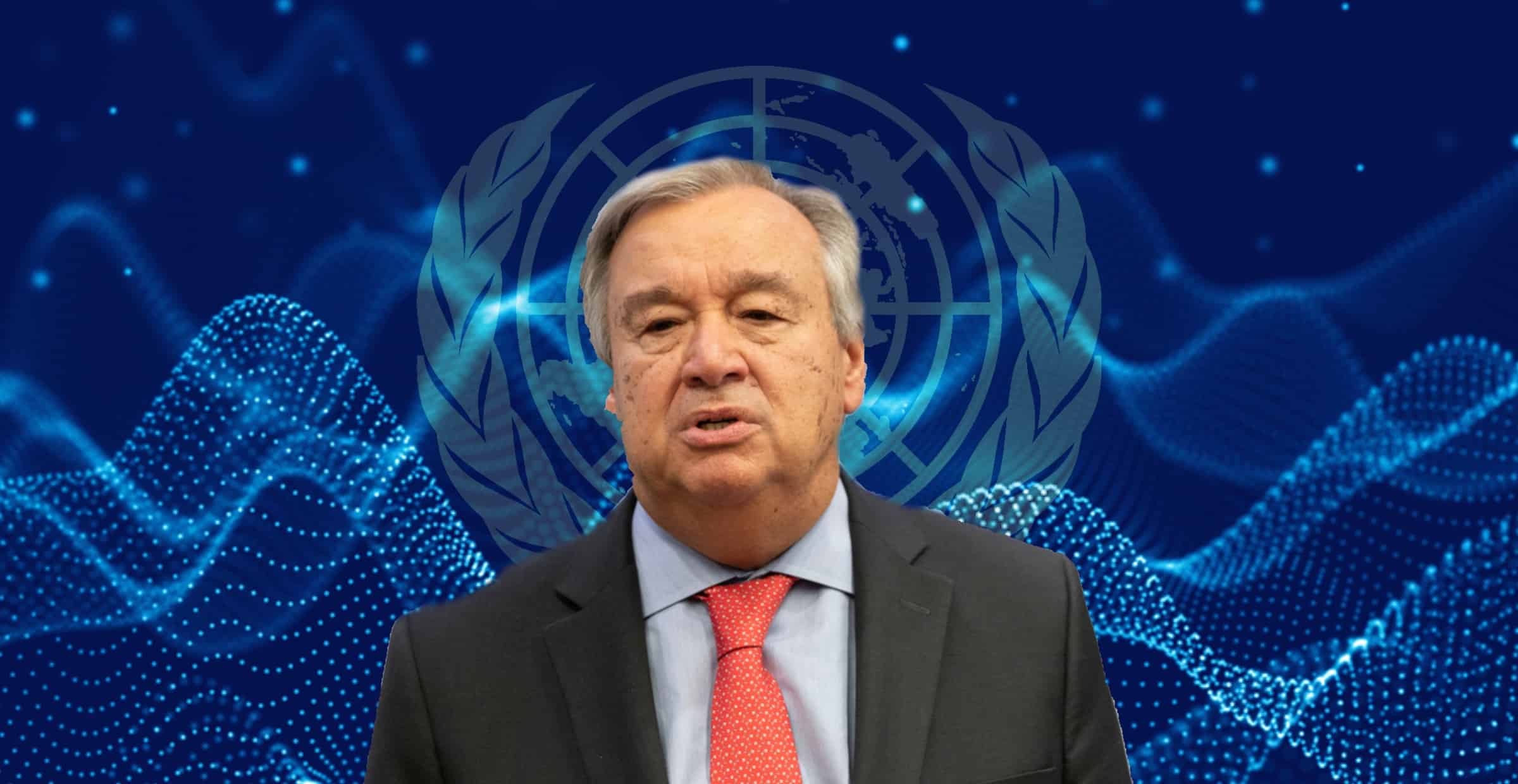 FN:s generalsekreterare: Blockkedjetekniken kommer bli viktig för oss framåt