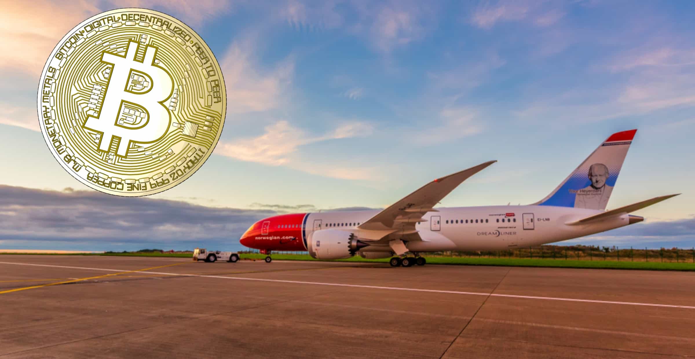 Att betala Norwegian-biljetter med kryptovaluta kan bli möjligt redan i vår