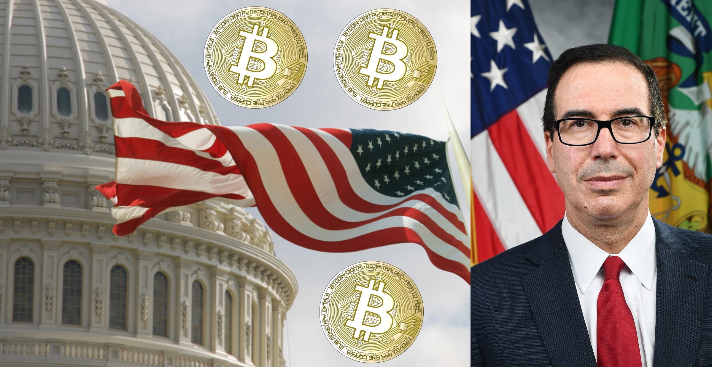 USA:s finansminster om kryptovalutor: Får inte bli en modern version av schweiziska bankkonton